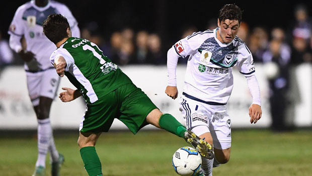 Marco Rojas found the target in Melbourne Victory's win over Bentleigh Greens.
