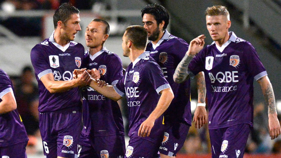 Defender Dino Djulbic opened the scoring for Glory when he got on the end of a set-piece.
