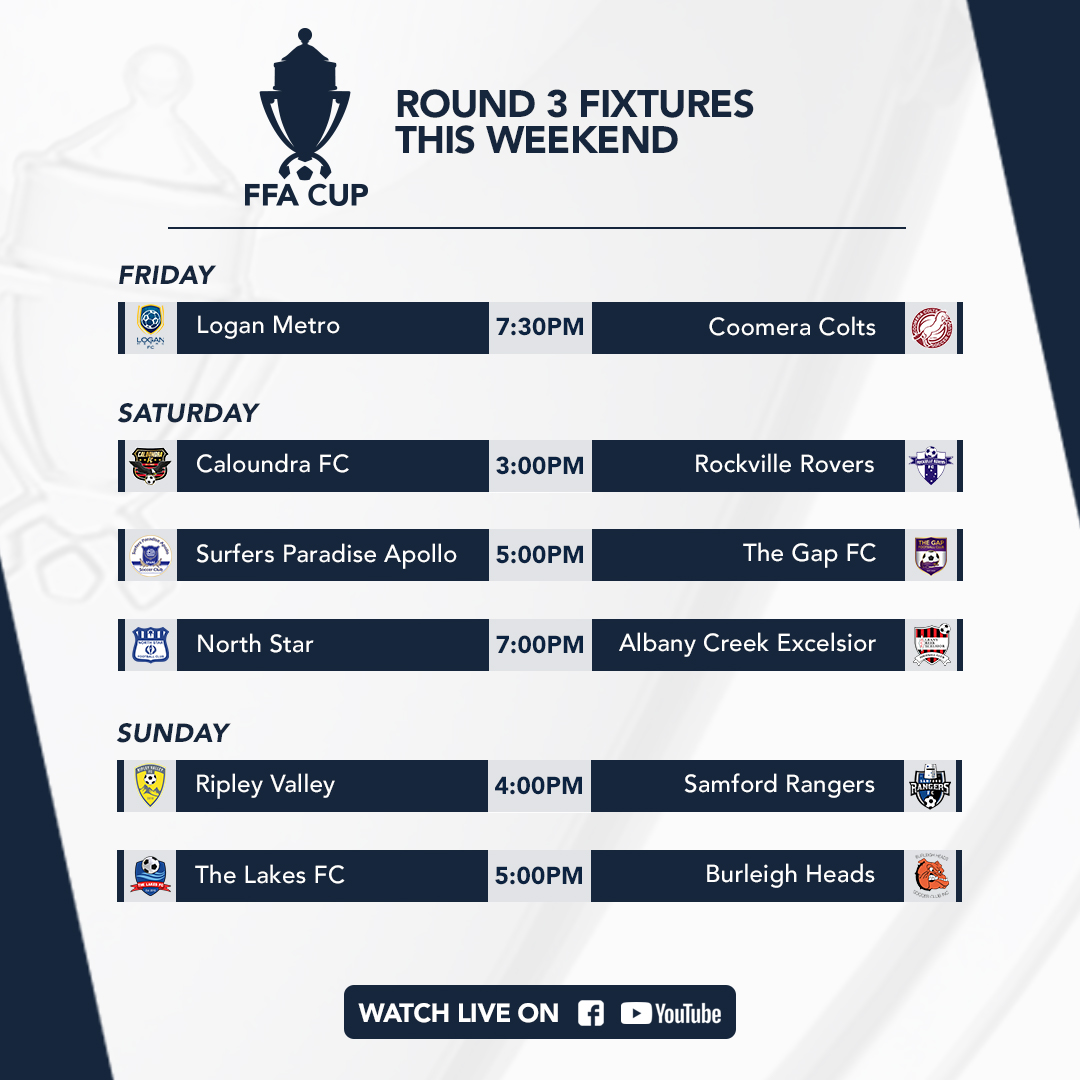 FFA Cup this weekend - FQ 2021 