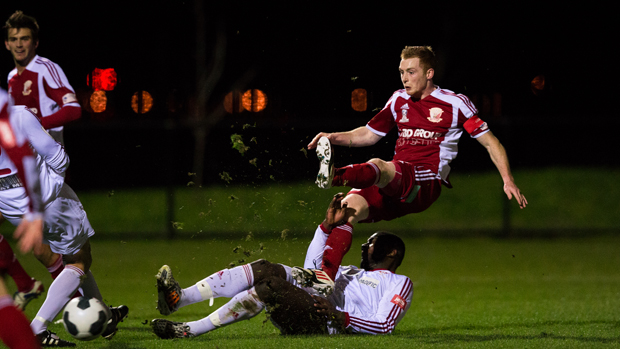 Nick Hegarty in action for Hume City.