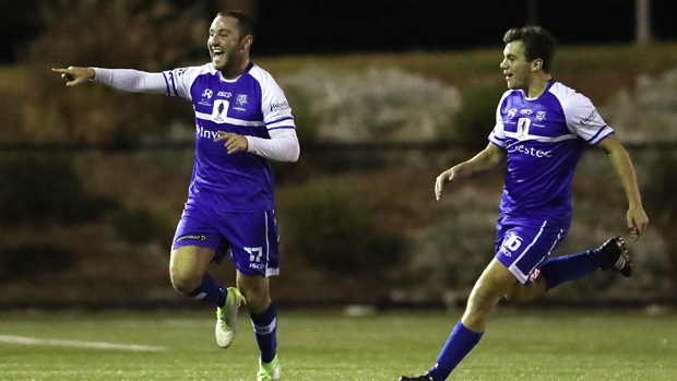 Hakoah Sydney City downed Hills United 6-3 to progress to the Round of 16.