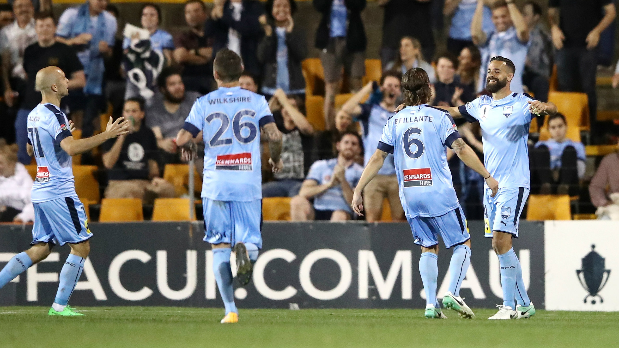 Alex Brosque netted a classy chip in Sydney FC's win over Melbourne City.