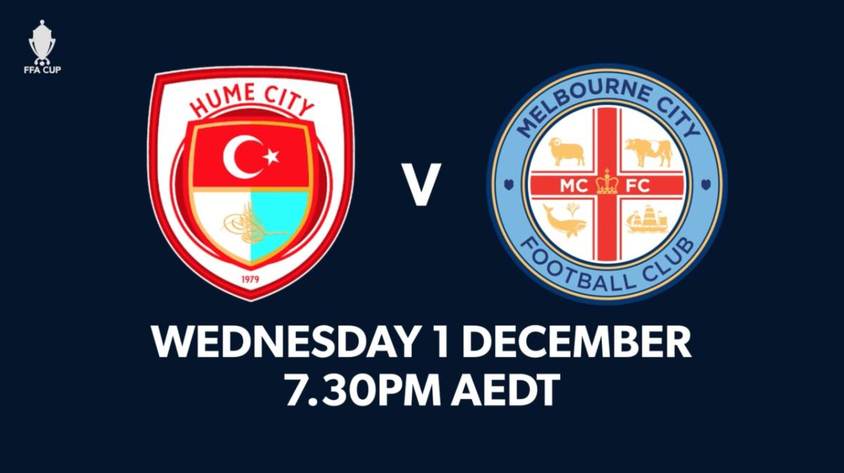 Coming up: Hume City v Melbourne City