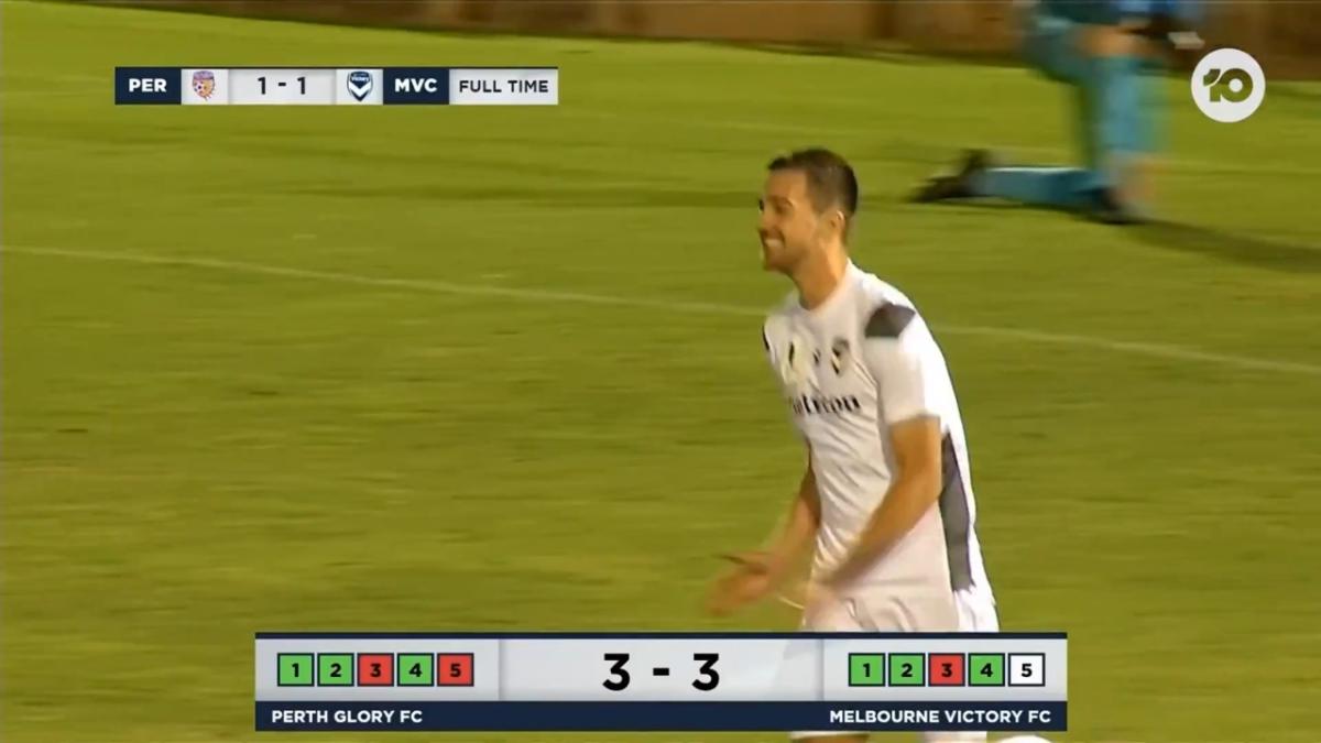 GOAL: Leban - Melbourne Victory win the shoot-out 